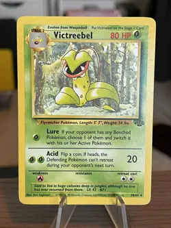 Pokemon Victreebel 30/64 Jungle Unlimited Non Holo Rare LP - Image 1