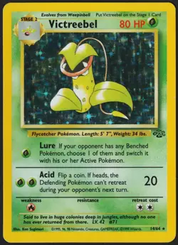 Victreebel 1999 Pokemon Jungle Unlimited Holo Foil Rare 14/64 (LP) 🔥 - Image 1