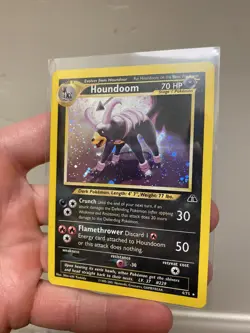 Houndoom 4/75 Holo Rare Neo Discovery Pokemon TCG - Image 2