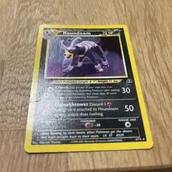 Pokemon Card Houndoom 4/75 Holo Rare Neo Discovery WOTC TCG - Image 3