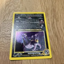 Pokemon Card Houndoom 4/75 Holo Rare Neo Discovery WOTC TCG - Image 4