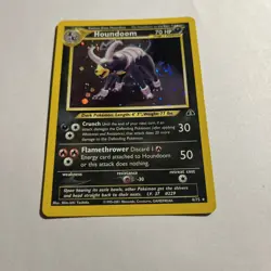 Pokemon Houndoom 4/75 Neo Discovery Holo Rare TCG LP Lightly Played - Image 2