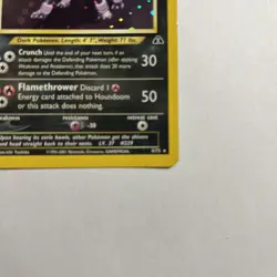 Pokemon Houndoom 4/75 Neo Discovery Holo Rare TCG LP Lightly Played - Image 4