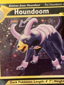 Pokemon TCG Houndoom 4/75 Neo Discovery Holo Rare VTG WOTC HP/DMG - Image 3