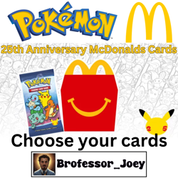 Pokemon TCG - McDonalds 25th Anniversary Promos 2021 - Choose your card! - Image 1