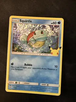 Squirtle 17/25 Holo McDonalds 25th Anniversary Promo 2021 - Pokemon Card TCG NM - Image 1
