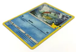 Squirtle 17/25 Holo McDonalds 25th Anniversary Promo 2021 - Pokemon Card TCG NM - Image 3