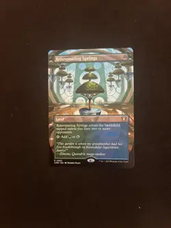 Rejuvenating Springs (Borderless) [Commander Masters] Magic MTG Cards - Image 1