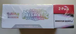 Pokemon TCG PRISMATIC EVOLUTIONS Costco Bundle ETB + BOOSTER BUNDLE - Image 3