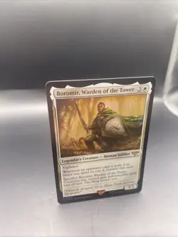 Boromir, Warden of the Tower *Foil* -Magic The Gathering - MTG + 1 Regular Card - Image 3