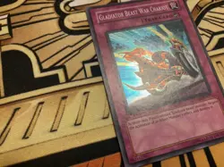 Gladiator Beast War Chariot TDGS-EN074 1st Super Rare VLP Yugioh Card - Image 2