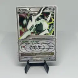 Pokemon TCG Arceus LV.X DP56 Holo Black Star Promo Card - Image 1