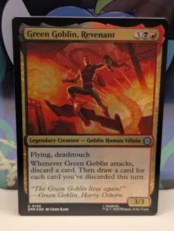 MTG Marvel's Spider-Man - Green Goblin, Revenant (130) - Uncommon - FOIL - NM - Image 1