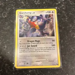 Pokemon TCG Garchomp Pop Series Promos 9 1/17 Regular Rare Light Played #1 - Image 2