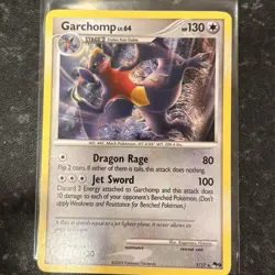 Pokemon TCG Garchomp Pop Series Promos 9 1/17 Regular Rare Light Played #1 - Image 5