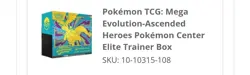 Ascended Heroes Pokemon Center Elite Trainer Box 2X (ETB) PRESALE CONFIRMED 2/20 - Image 2