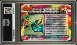 PSA 9 Topps Pokemon Round One Equals Defeat #26 First Movie 1999 - Black Logo - Image 2