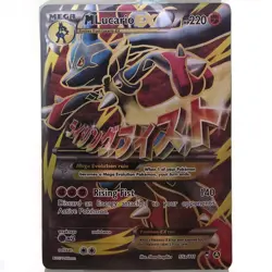M Lucario EX 55a/111 Furious Fists Full Art LP Pokemon Card - Image 1