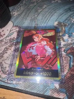 DON!! Nami GOLD EB03 Japanese ONE PIECE Card Heroines Edition -NM - Image 1