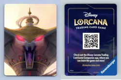 Top Centre Reign Of Jafar 2025 Disney Lorcana Jafars Tower Puzzle Art Card TCG - Image 1