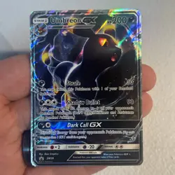 Pokemon TCG Umbreon GX Full Art Ultra Rare Holo SM36 Sun & Moon Black Star Promo - Image 1