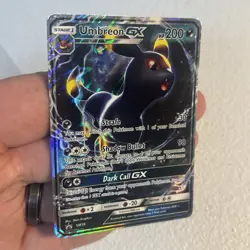 Pokemon TCG Umbreon GX Full Art Ultra Rare Holo SM36 Sun & Moon Black Star Promo - Image 4