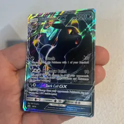 Pokemon TCG Umbreon GX Full Art Ultra Rare Holo SM36 Sun & Moon Black Star Promo - Image 5