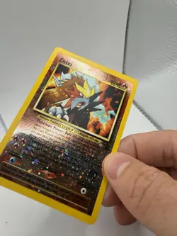 Entei Pokemon Card Reverse Holo Black Star Promo #34 WOTC !! - Image 3