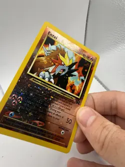Entei Pokemon Card Reverse Holo Black Star Promo #34 WOTC !! - Image 5