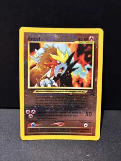 Entei Black Star Promo 34 Pokemon TCG Reverse Holo Mint - Image 1