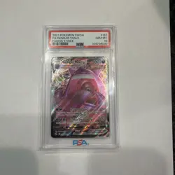 2021 POKEMON SWORD & SHIELD FUSION STRIKE #157 FULL ART/GENGAR VMAX PSA 10 - Image 1