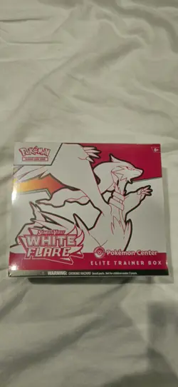 Pokemon Center White Flare Elite Trainer Box ETB- New & Sealed - Image 1
