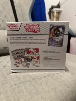 Pokemon Center White Flare Elite Trainer Box ETB Brand New Sealed - Image 3
