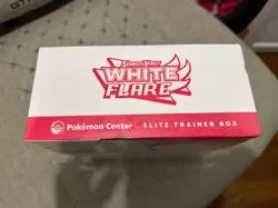 Pokemon Center White Flare Elite Trainer Box ETB Brand New Sealed - Image 5