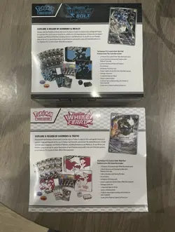 Pokemon Center Black Bolt & White Flare Elite Trainer Box ETB Set - NEW & SEALED - Image 2