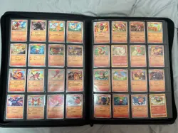 Pokemon Card Bulk Lot 900+ Cards w Zipper Binder + Bonus 64 Reverse Holo Cards - Image 3