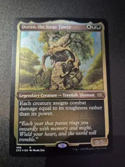 1x M/NM Etched Foil Doran, The Siege Tower Double Masters 2022 MTG - Image 1