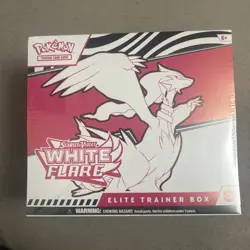 Pokemon TCG: Scarlet & Violet - WHITE FLARE Elite Trainer Box FACTORY SEALED ETB - Image 1