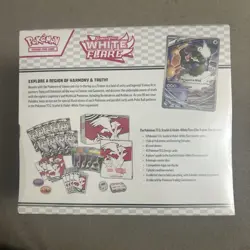 Pokemon TCG: Scarlet & Violet - WHITE FLARE Elite Trainer Box FACTORY SEALED ETB - Image 3