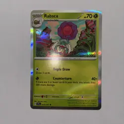 Rabsca 014/191- Cosmos Holo Pokemon TCG Destined Rivals Blister Exclusive [N06] - Image 1