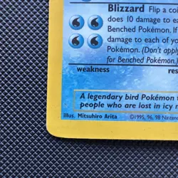 Articuno 2/62 Pokemon Fossil Unlimited Holo Rare - Heavy Play - Image 5