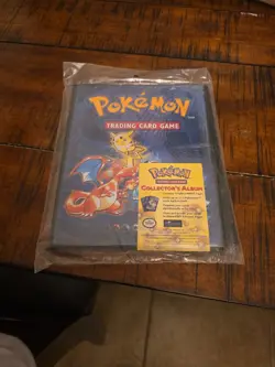 Factory-sealed 1999 Wizards of The Coast Pokemon TCG Collector's Album. Sealed - Image 1