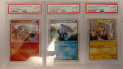 Entei+Raikou+Suicune COMPLETE Perfect Set Promo Pokemon 2010 Japanese PSA 10 - Image 1