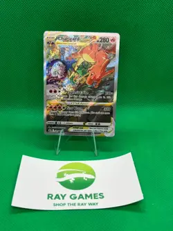 Pokemon TCG Charizard VSTAR SWSH262 Black Star Promo Crown Zenith LP - Image 1