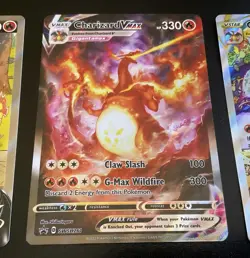 Pokemon TCG Charizard UPC Promo Set SWSH260 SWSH261 SWSH262 VMAX VSTAR V NM - Image 4