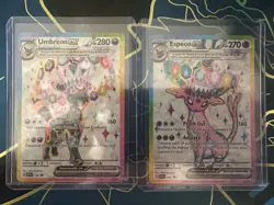 Umbreon & Espeon Prismatic Evolutions Figure Collection promos (176&175) - Image 1