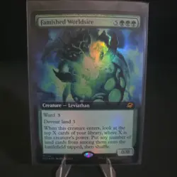Famished Worldsire (Extended Art) Edge of Eternities Foil - Image 1