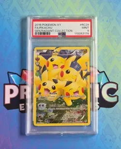 Pokemon 2016 XY Generations Pikachu FA Radiant Collection RC29 PSA 9 MINT - Image 1