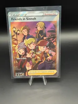 Pokemon TCG | Friends in Sinnoh (Full Art) 149/159 Crown Zenith Pack Fresh NM+ - Image 1