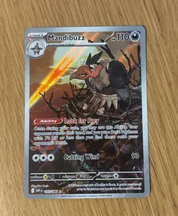 Mandibuzz 145/086 Pokemon TCG White Flare Illustration Rare English - Image 1